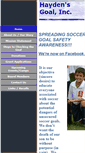 Mobile Screenshot of haydensgoal.org